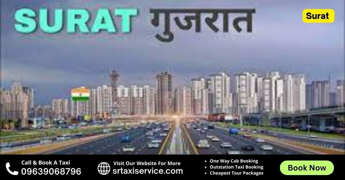Delhi to Surat Taxi