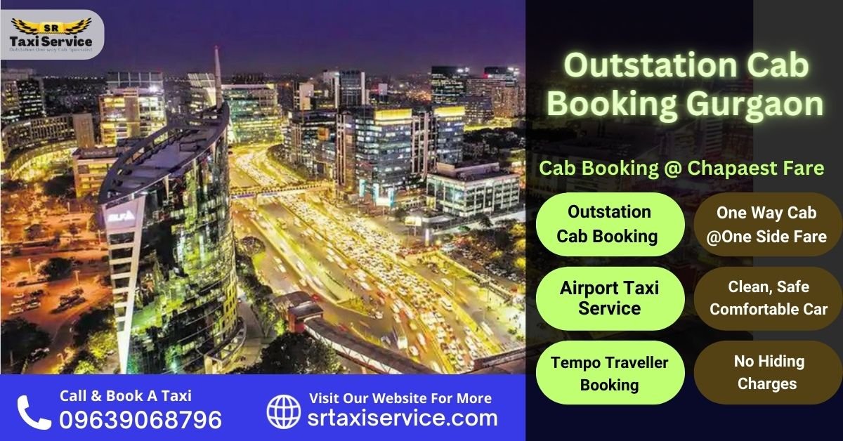 Outstation Cab Booking Gurgaon