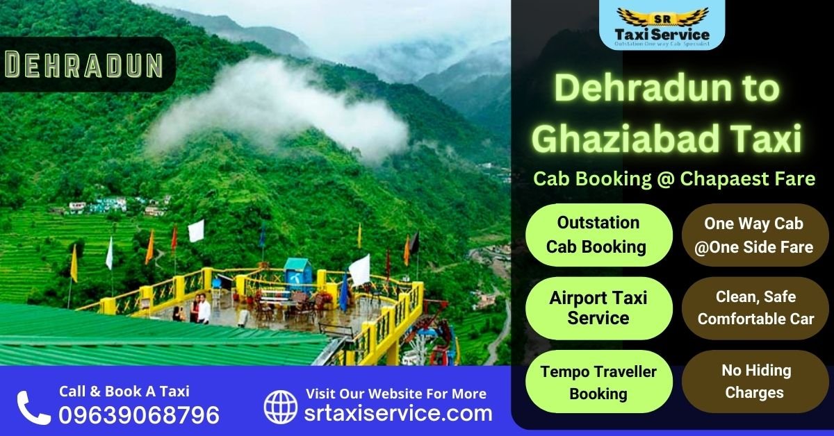 We offer Dehradun to Ghaziabad taxi service for one way and round trip. Get best Deals on Dehradun to Ghaziabad one way cab booking & Car Rentals from Dehradun to Ghaziabad.