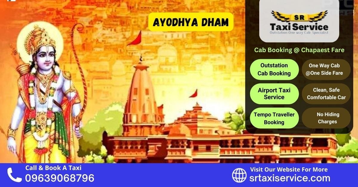 Rudrapur to Ayodhya Taxi One Way Cab Booking Cheapest price