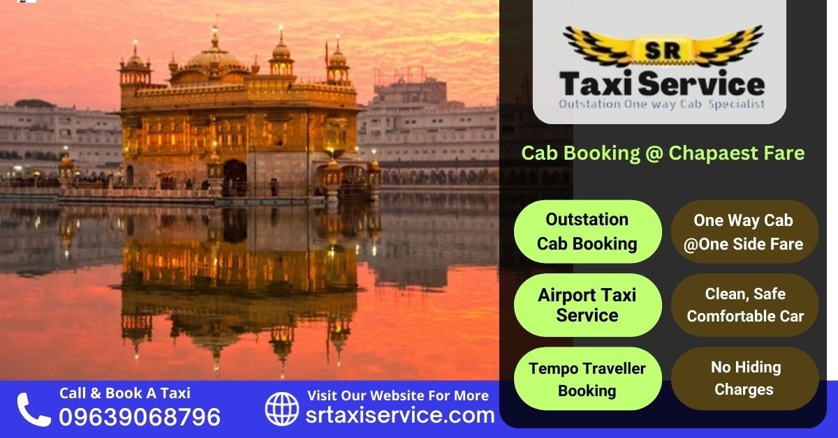 Amritsar to Bareilly Taxi One Way Cab Booking Cheapest price